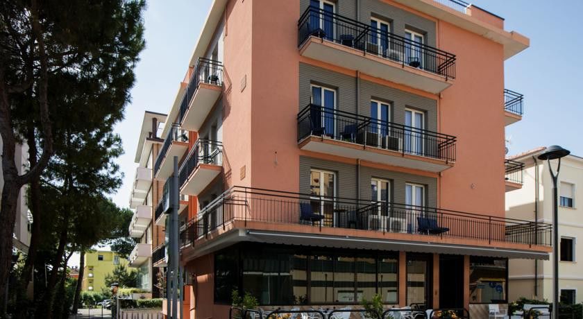 Hotel Scarlet Rimini Exterior foto